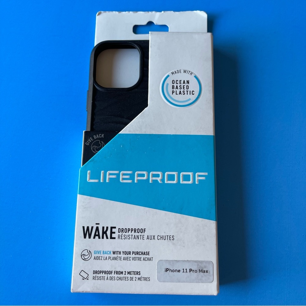 iPhone 11 Pro Max - LifeProof WĀKE Case (BLACK)